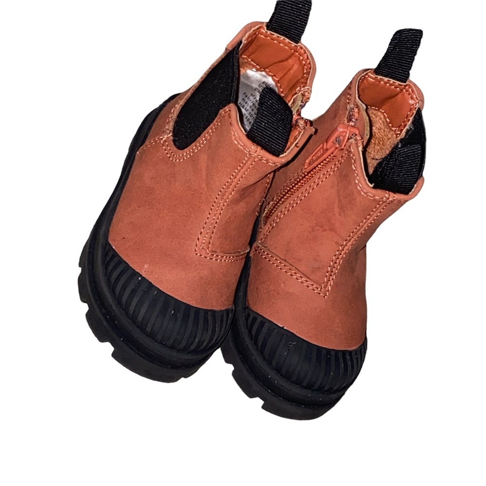 Nice H&M Chelsea Boots brick red Ankle-high boots